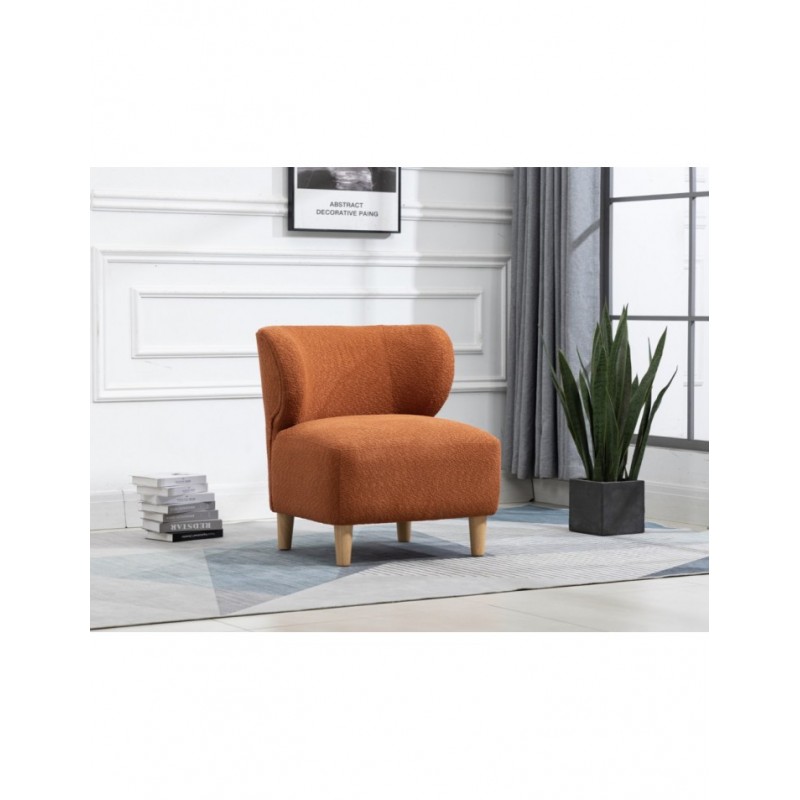 AM Josie Accent Chair Rust